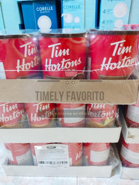 Tim Hortons Hot Chocolate Smooth and Creamy 500g & French Vanilla