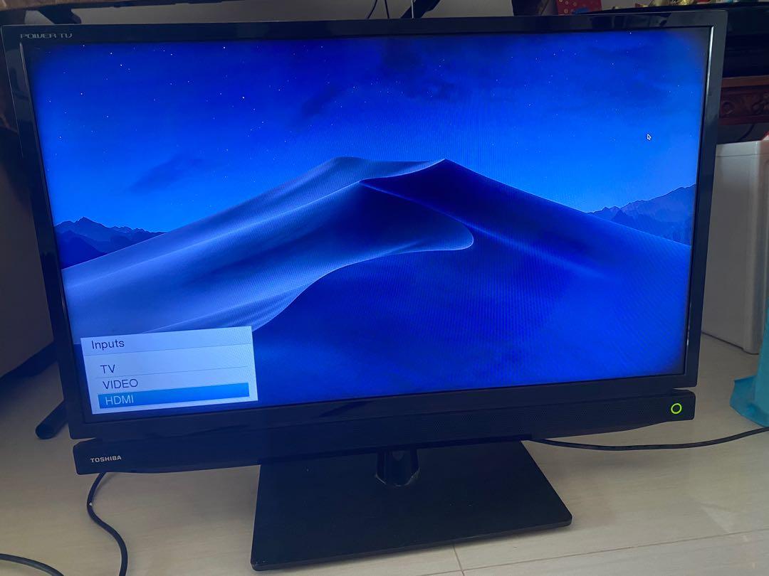 Toshiba LED TV/MONITOR (Good Condition), Computers & Tech, Parts & Accessories, Monitor Screens