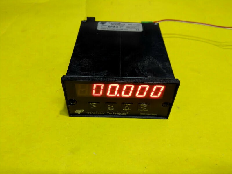 Transducer Techniques DPM3 Digital Panel Meter DPM3, Computers & Tech, Parts & Accessories
