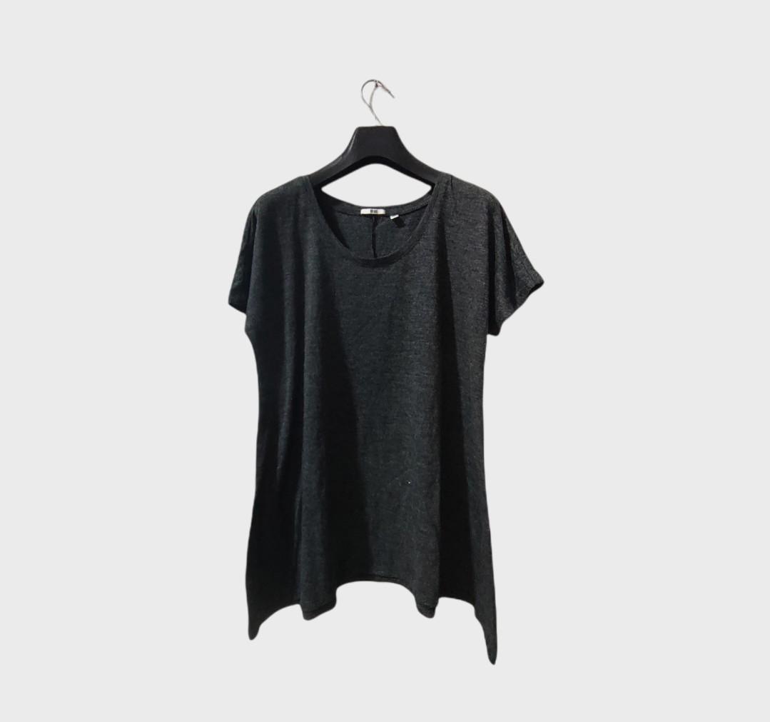 Uniqlo Large Black Shirt (Category: Blouses) located in Quezon City. Submitted by mj_preloveditems (Listing ID 1113902057, Image 1). Description: High quality Uniqlo shirt. Can fit L to XL..