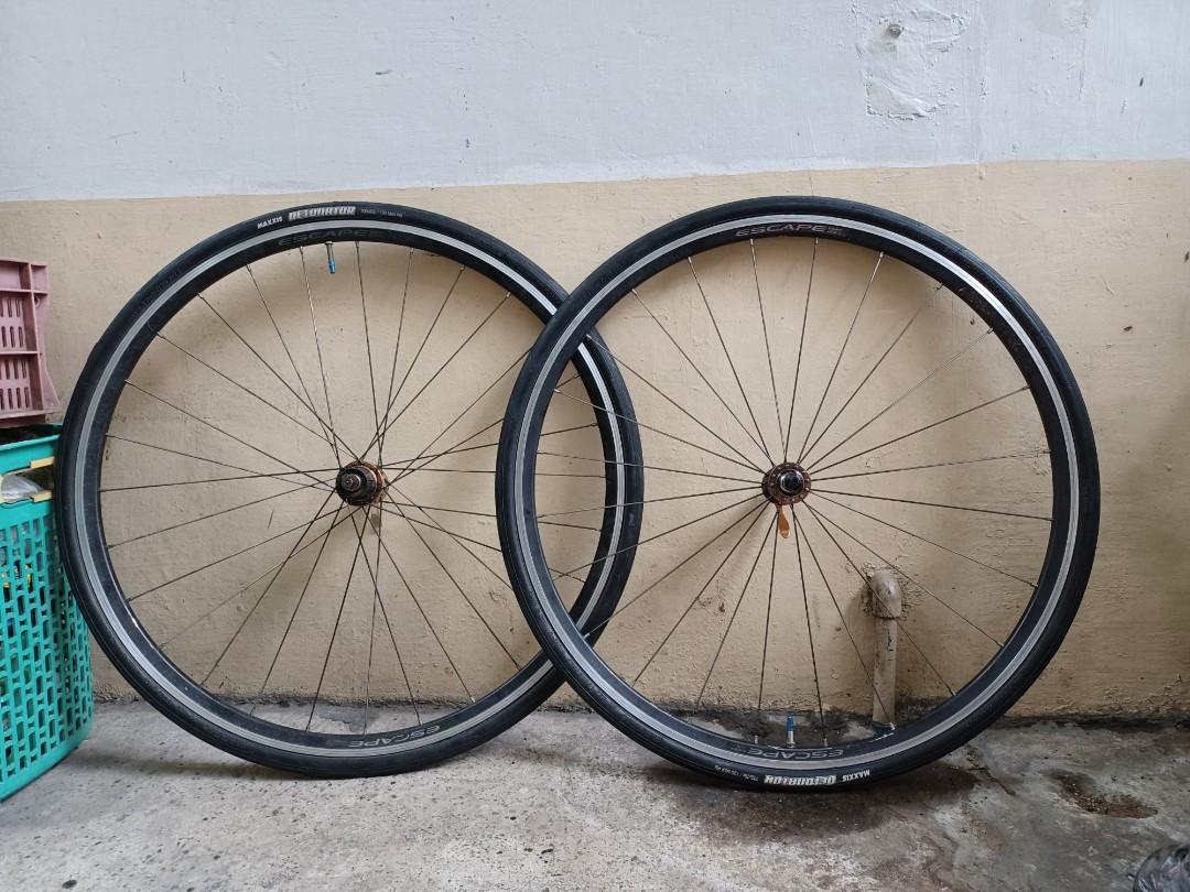 Wheelset giant escape 700 x 28c, Sports 