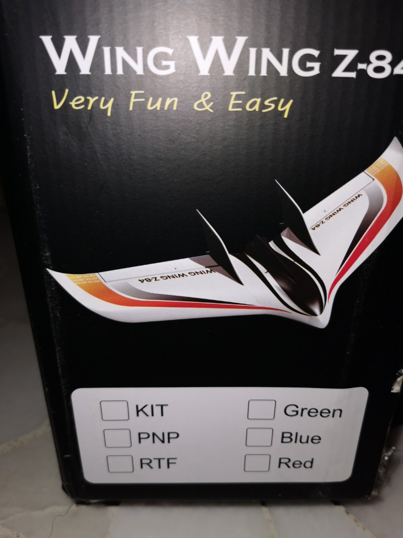 Wing Wing Z84 Z84 RC plane airframe, Hobbies & Toys, Toys & Games on