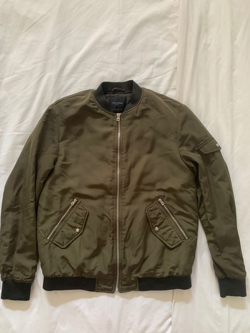 zara trafaluc bomber jacket
