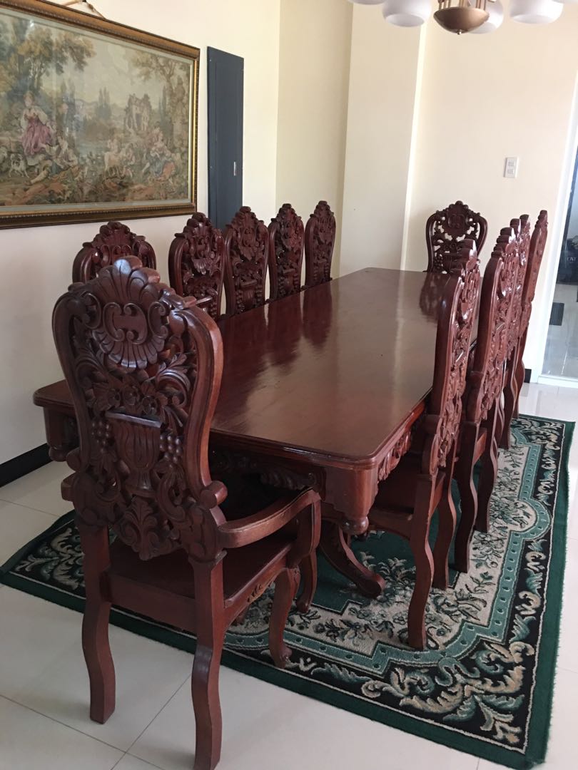 Narra dining table online for sale