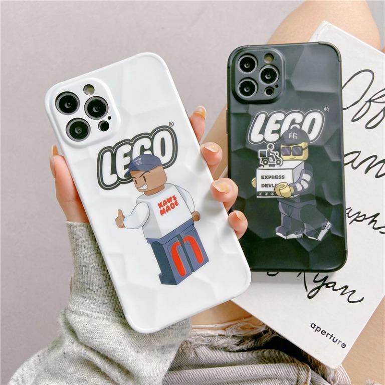 8518 KAWS LEGO 手機電話殼IPHONE 13 PRO PROMAX MINI 12 SE2 11 X