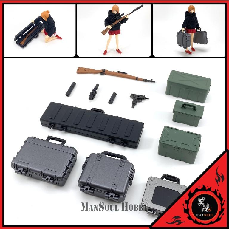 日版武器配件包figure Dragon Horse Dh E003 1 12 Case Set A 興趣及遊戲 玩具 遊戲類 Carousell