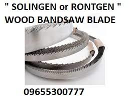 " SOLINGEN or RONTGEN " WOOD BANDSAW BLADE (Category: Construction Tools & Equipment) located in Manila. Submitted by angeline_dalura (Listing ID 1114088641, Image 1). Description: " SOLINGEN or RONTGEN " WOOD BANDSAW BLADE in coil of 250 feet Germany Per Foot Per Roll 1/4" x 6tpi x G25 41.00 8,500.00 3/8" x 6tpi x G25 26.00 5,420.00 1/2" x 6tpi x G25 29.00 6,000.00 5/8" x 5tpi x G25 30.00 6,250.00 3/4" x 4tpi x G25 32.00 6,630.00 1" x 4tpi x G21