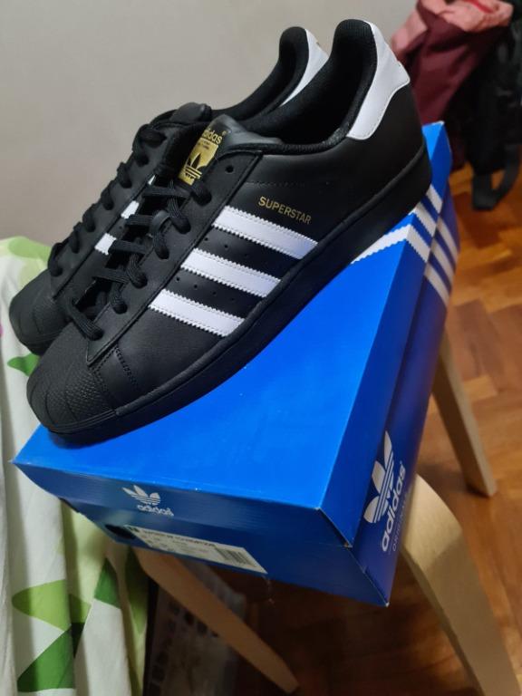 Interconectar deuda formal Adidas ORIGINALS Superstar Foundation Shoes Men Black Sneaker B27140, Men's  Fashion, Footwear, Sneakers on Carousell