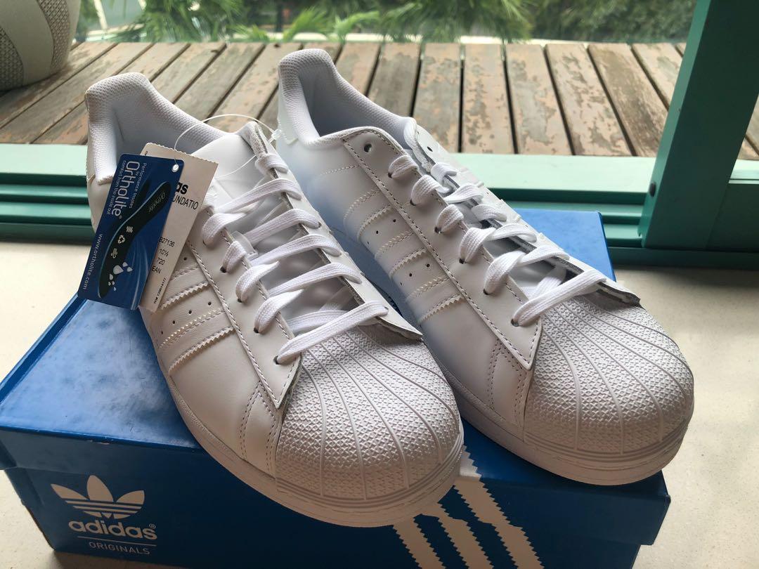Adidas originals triple white hot sale
