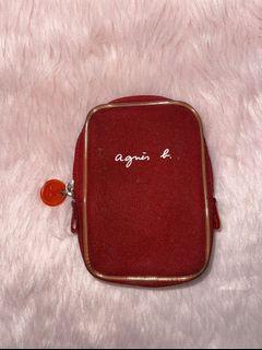 Agnes B wallet mini pouch