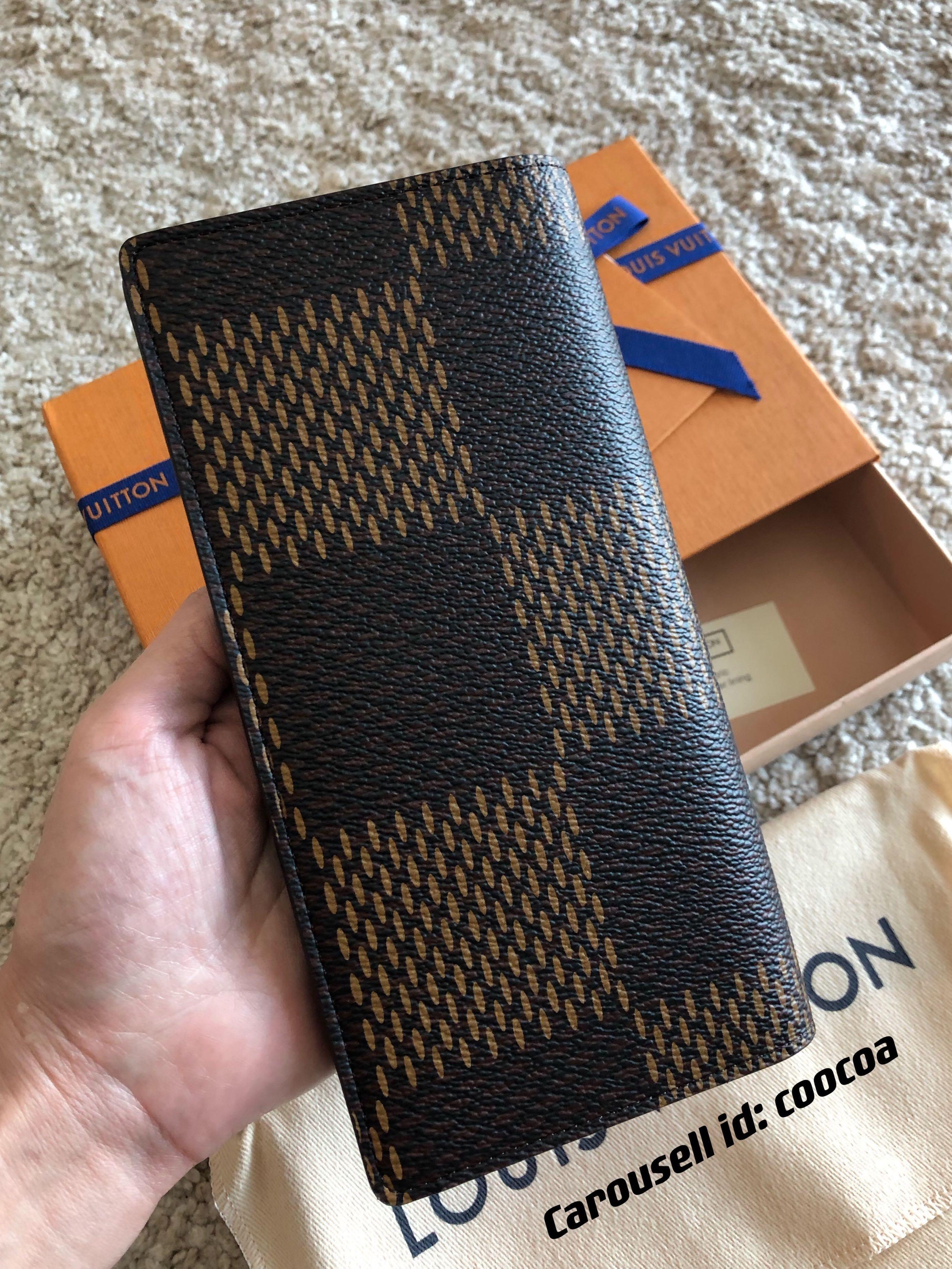 Pre-owned Louis Vuitton Virgil Abloh Ss22 Slender Bifold Wallet
