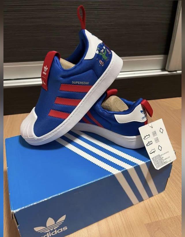 adidas superstar slip on kids