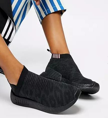 AUTHENTIC ADIDAS NMD CS2 PK ALL BLACK trainers Women s Fashion Footwear Sneakers on Carousell