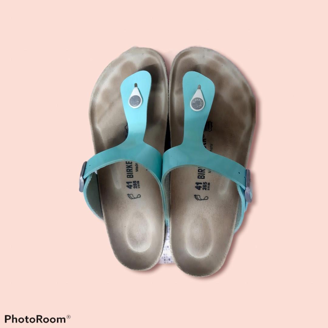 birkenstock tiffany blue