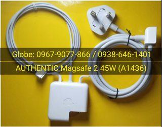 Magsafe 2 45W "T-TYPE" A1436 For Macbook Air 2012-2017 (GENUINE)
 "ALMOST BRAND NEW VERY PRESENTABLE"