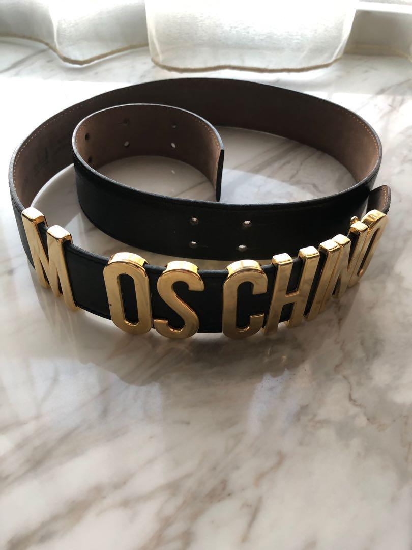 Real moschino belt sale