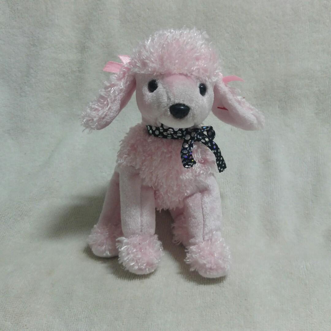 Pink poodle cheap beanie baby