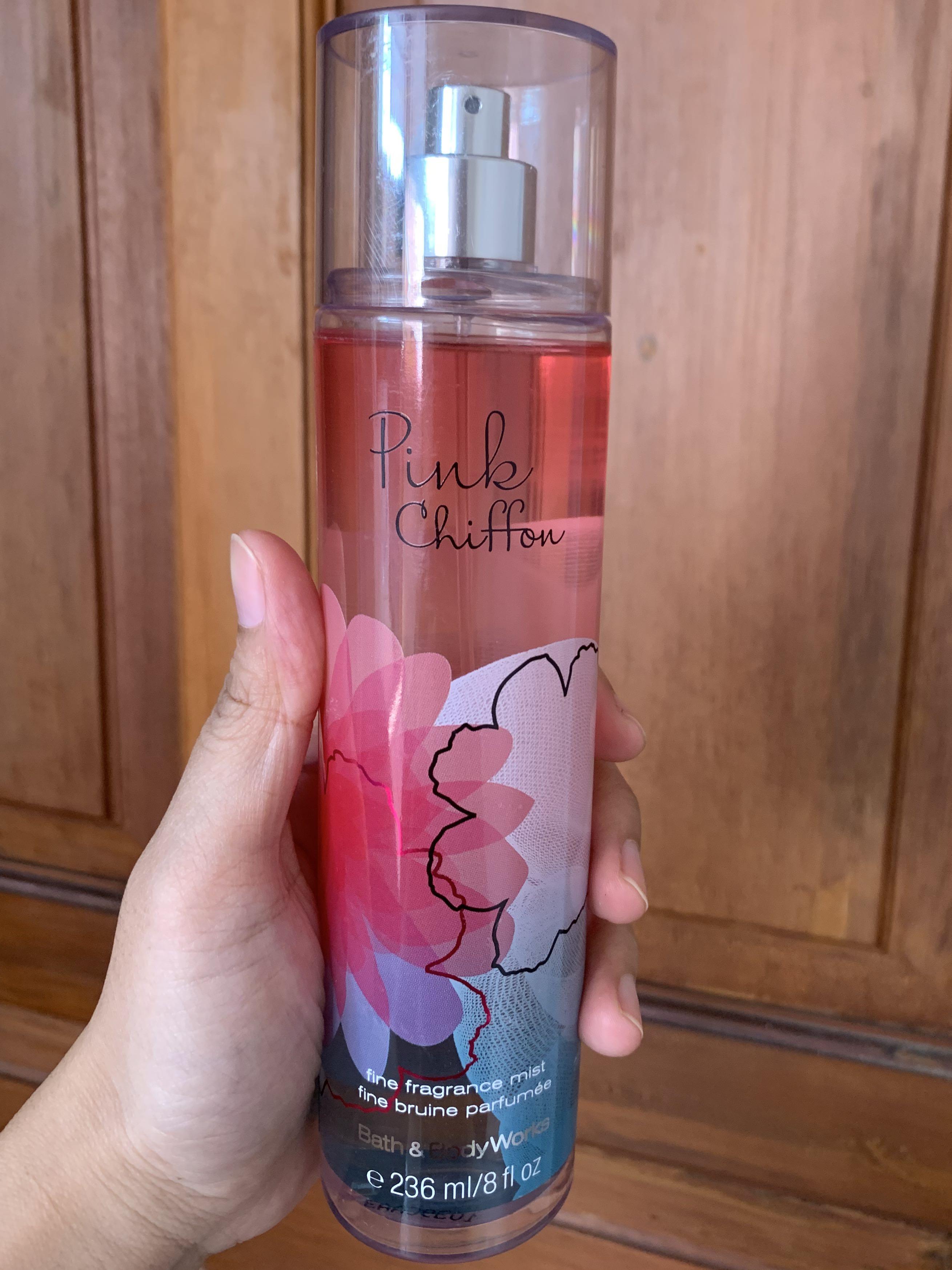 bath and body works pink