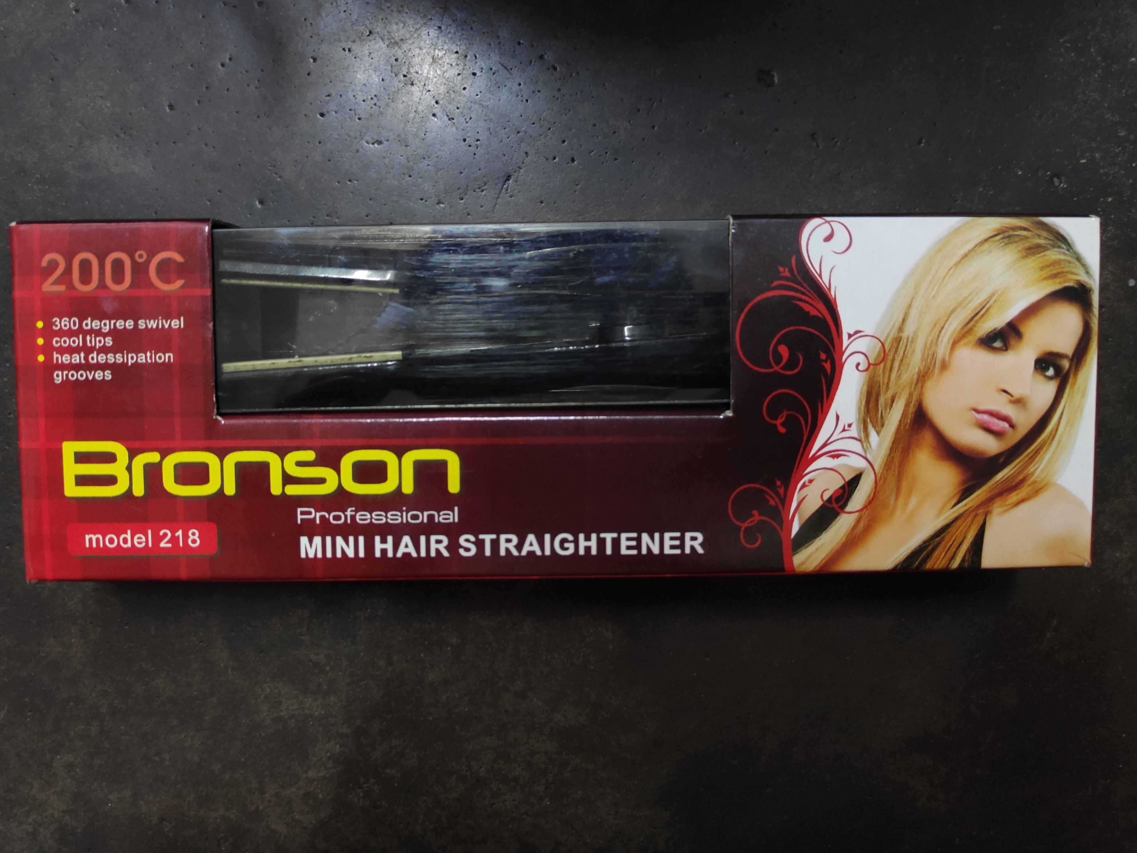 Bronson mini hair straightener