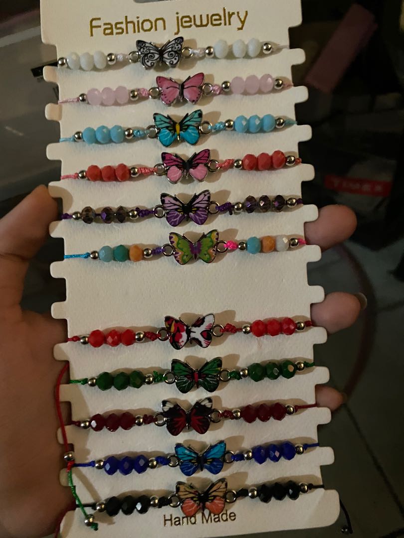 Butterfly String Bracelet, Women's 