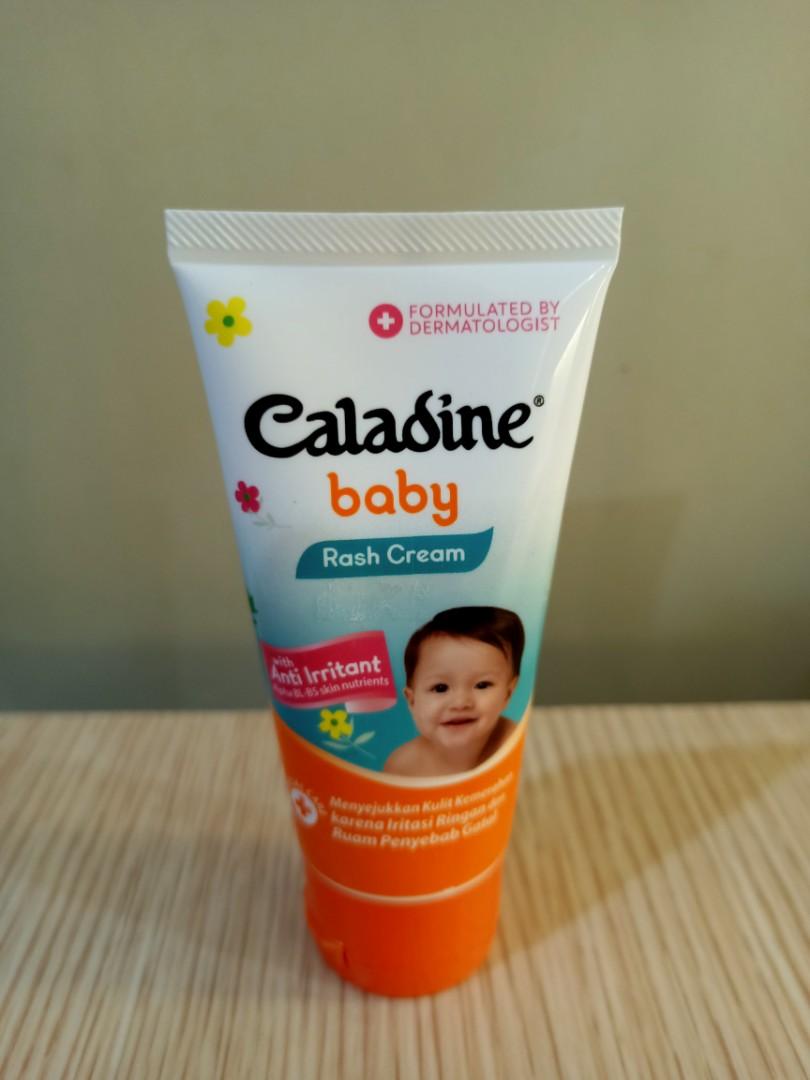 Caladine baby rash cream top