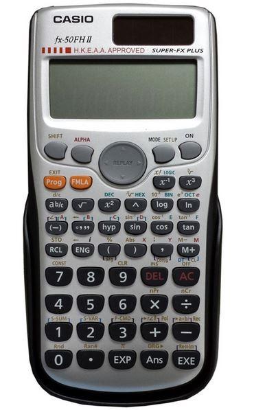 Casio calculator fx 50fh ii store