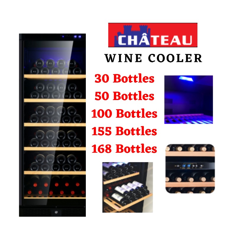 Price Negotiable Chateau Wine cooler 30 / 50 / 100 Bottles , TV & Home Appliances, Kitchen