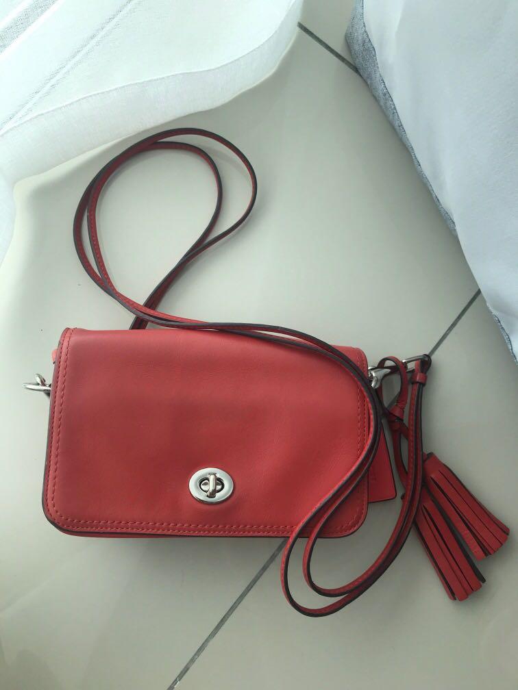 Coach penny bag Luxury Bags Wallets on Carousell
