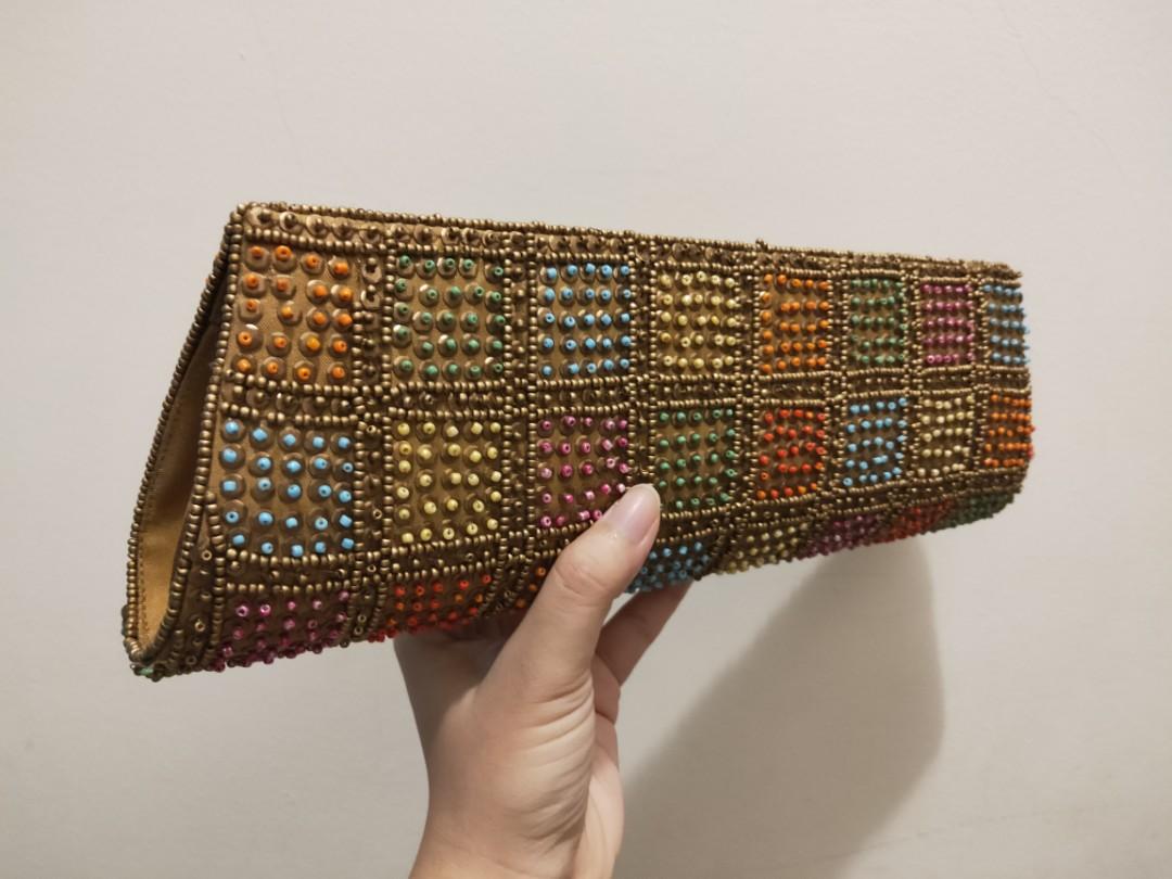 colourful clutch