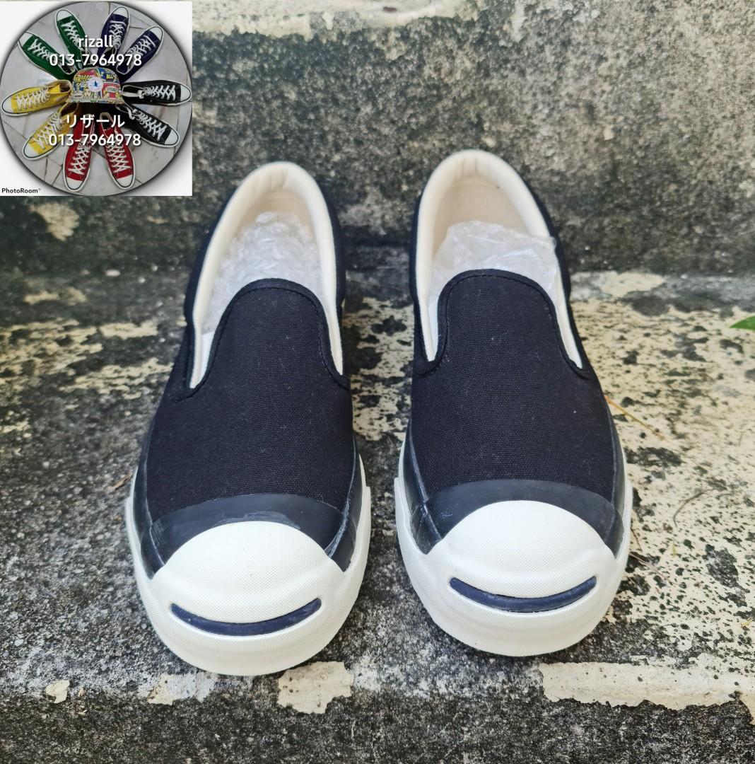 Converse jack purcell ret top slip on