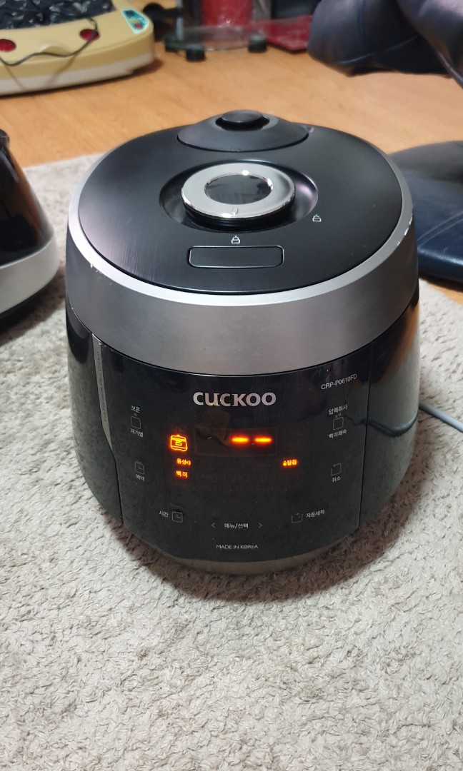 CUCKOO KOREAN RICE COOKER, TV & Home Appliances, Kitchen Appliances