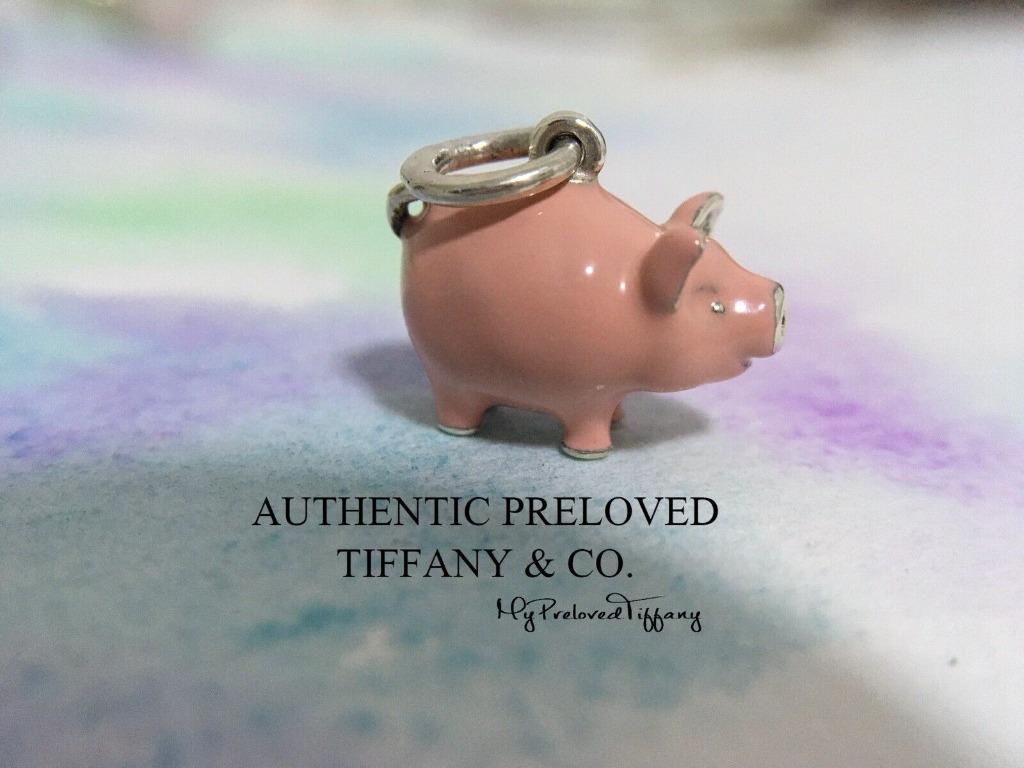 Tiffany pig clearance charm