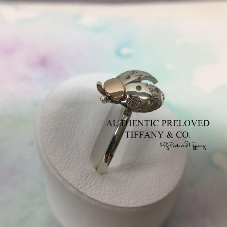 Ladybug ring deals tiffany