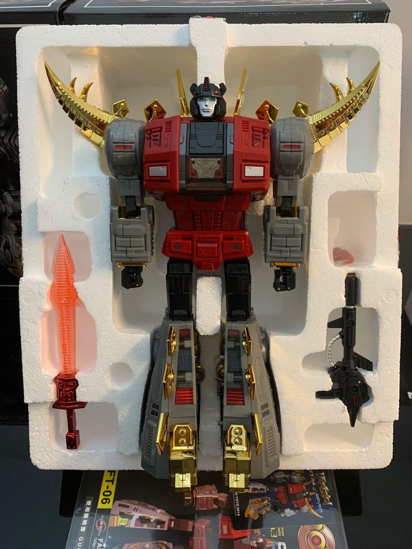 Fans Toys FT 05 Soar FT 06 Sever FT 07 Stomp FT 08 Grinder Iron Dibot Fanstoys Perfect Fusion PF 01 Cesium Iron Dibot Transformers Masterpiece Dinobot