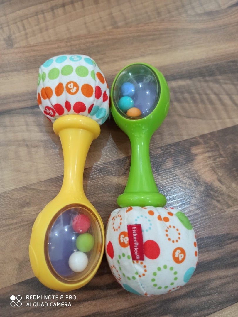 Fisher price rattles, Babies & Kids, Infant Playtime on Carousell