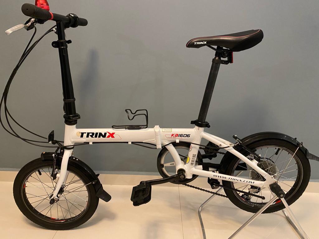 Trinx 16 inch discount folding bike