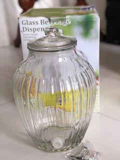 Glass Beverage Dispenser