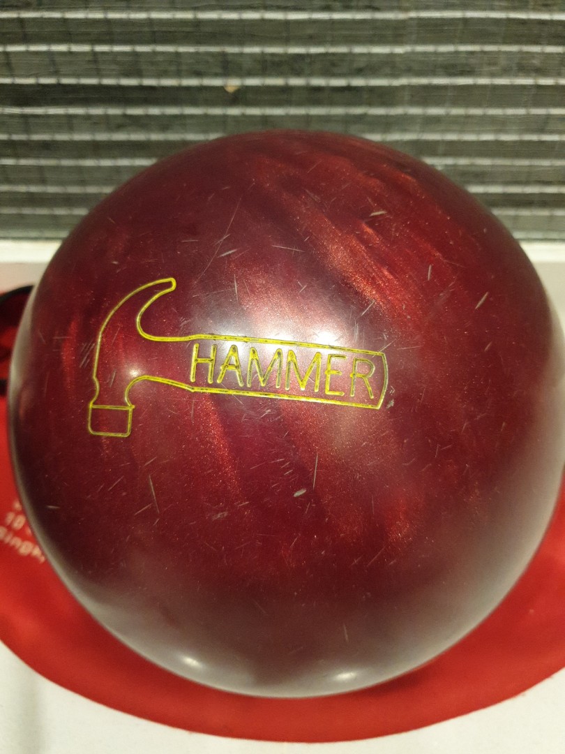 Hammer Claw Bowling Ball 10 lbs, Sports Equipment, Sports & Games, Billiards & Bowling on