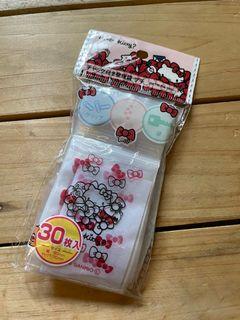 Hello Kitty mini ziplock bags