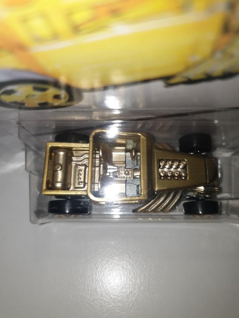 Hot wheels Bone Shaker Gold Larry Wood 50th Anniversary Hobbies