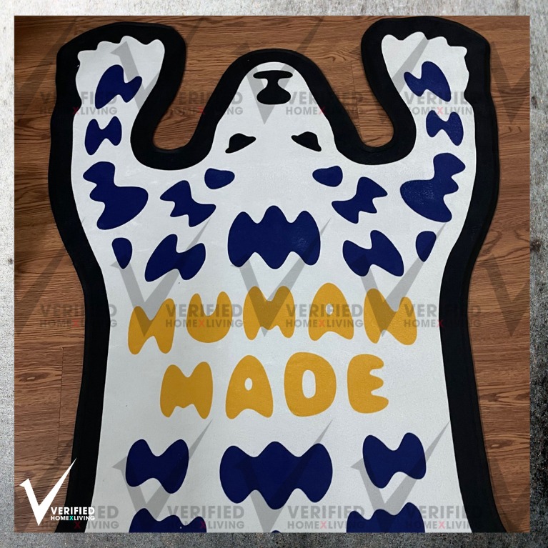 HUMAN MADE RUG] by Nigo (Grey Tiger), Furniture & Home Living, Home Decor,  Carpets, Mats & Flooring on Carousell