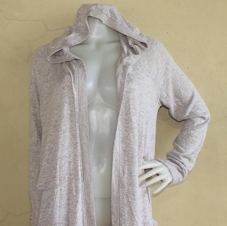 INSPIRED HEARTS Hooded Long Duster Cardigan Jacket