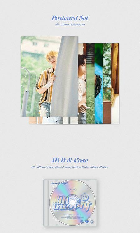 ONF The 1st Reality Dive Into ONF 韓國版3 DVD + Photobook +