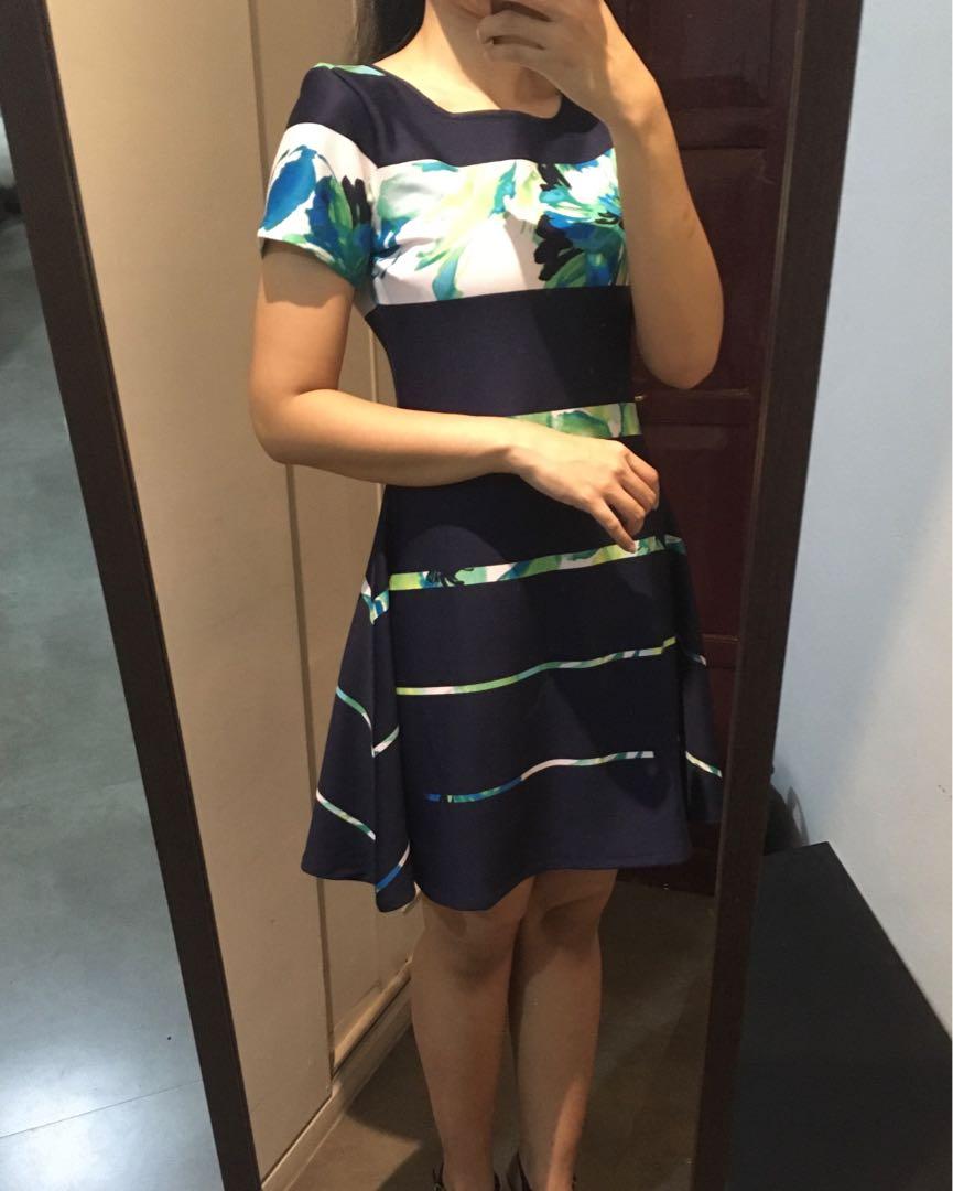 guess blue dress 2021