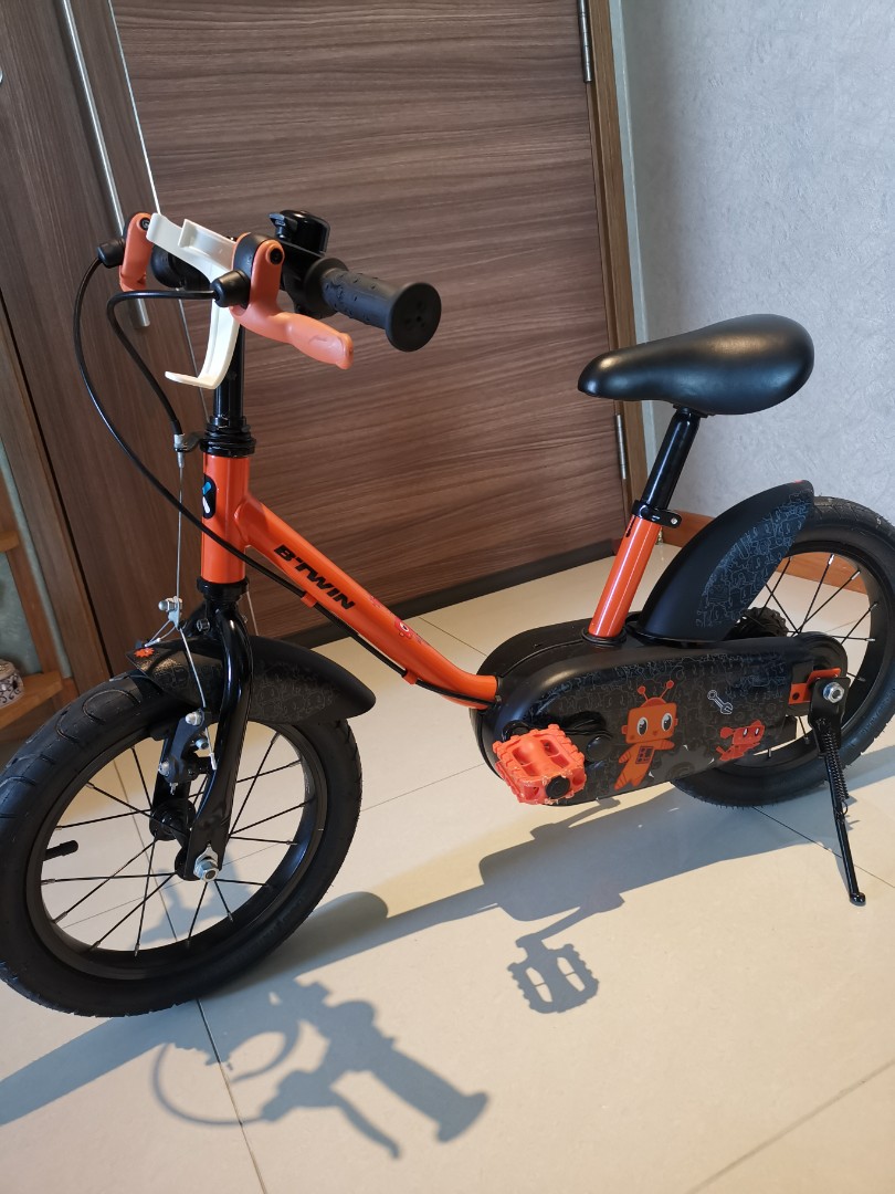Kids Decathlon 500 14-Inch Bike 3-5 