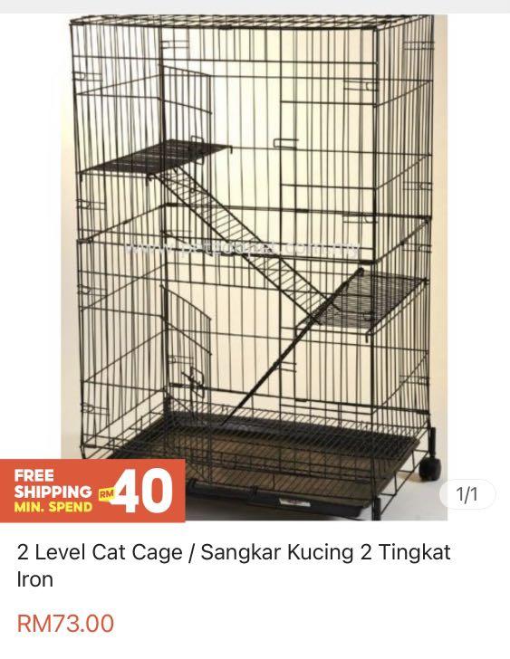 Letgo sangkar - negotiable, Pet Supplies, Pet Accessories on Carousell