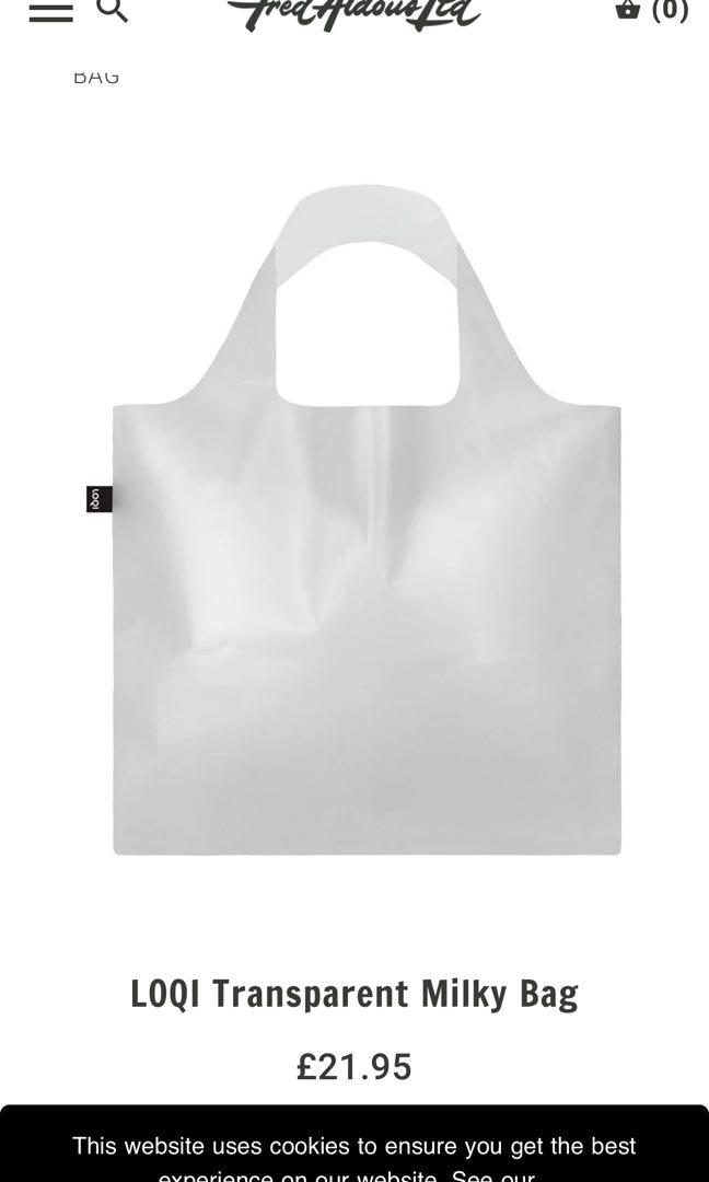 Loqi transparent bag discount