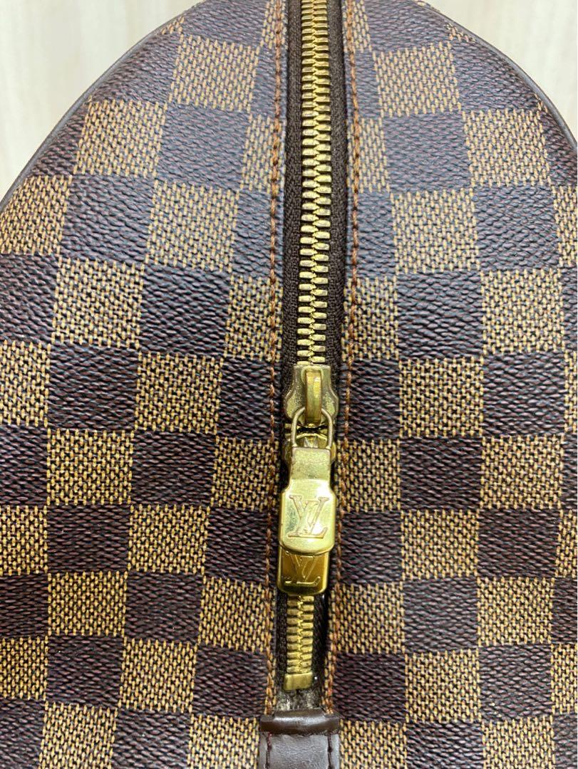 Louis Vuitton Brown Damier Ebene Ribera MM Cloth ref.953390 - Joli Closet