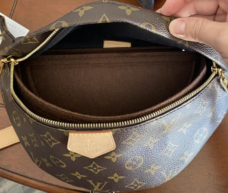 LV Bumbag bag organiser bag inner insert keep bag shape protect bag lining,  Women's Fashion, Bags & Wallets, Cross-body Bags on Carousell