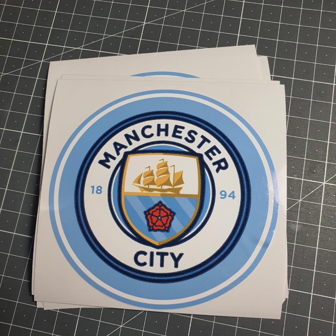 Manchester City Car Sticker 